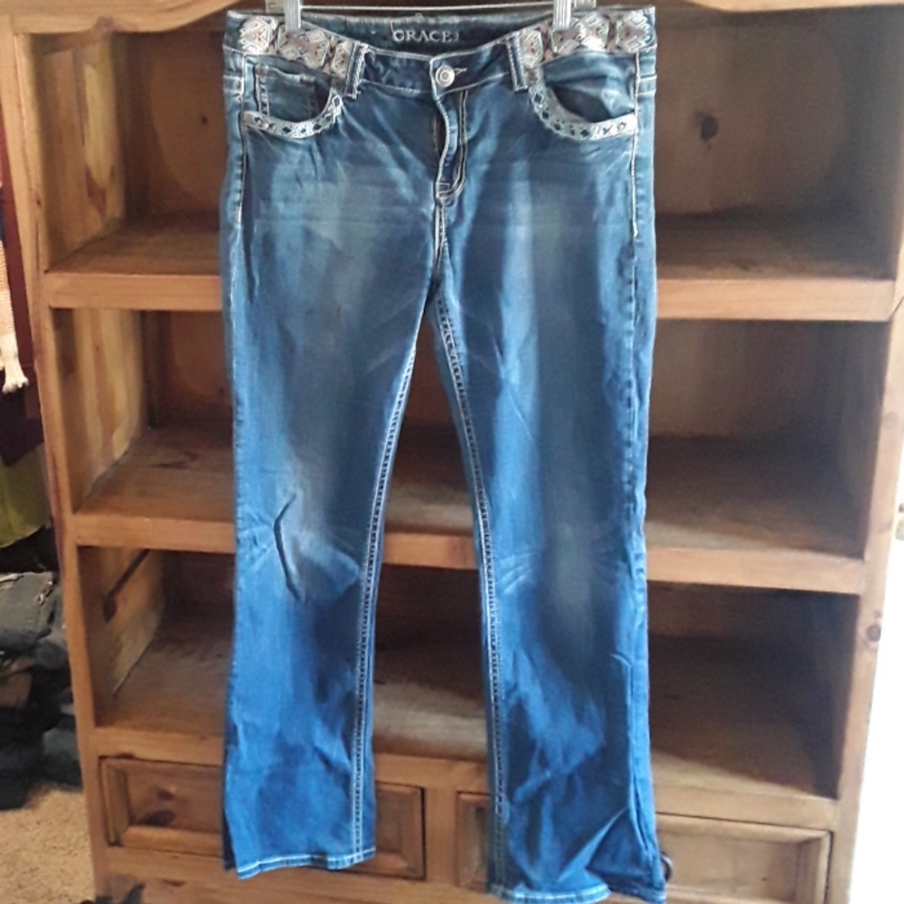 Grace in LA easy fit jeans